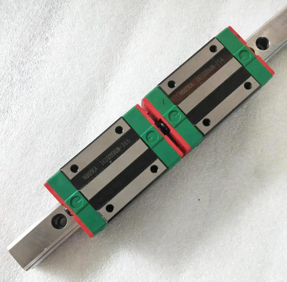 

CNC Set 25-2000mm 1x Linear Guideway Rail 4x Square type carriage bearing block