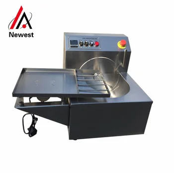 

Vibration table with 8kg/h chocoalte melting machine free shipping