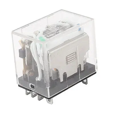 

DC 24V Coil 4PDT 14-Pin Green LED Lamp General Purpose Power Relay