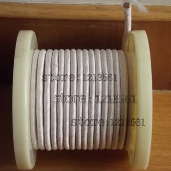 

0.1mmX500 strands,(10m /pc) Mine antenna Litz wire,Multi-strand polyester silk envelope braided multi-strand wire