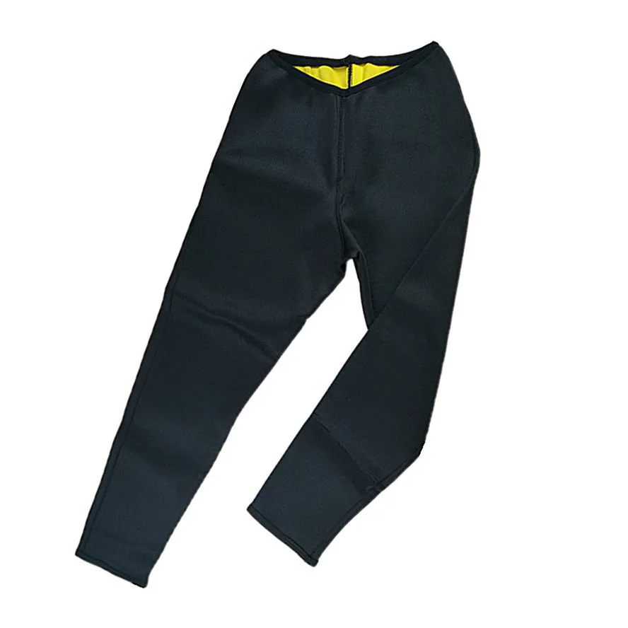 

New Hot Shapers Waist-Trimmer Slimming Pants Men's Thermal Body Shaper Slim Pants Hot Thermo Neoprene Sweat Sauna Body Shapewear