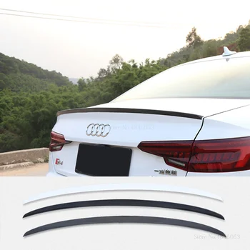 

AITWATT For Audi A4 A4L B9 Carbon Fiber Spoiler 2017 2018 ABS Plastic Unpainted Primer Color Rear Trunk Boot Roof Wing Spoiler