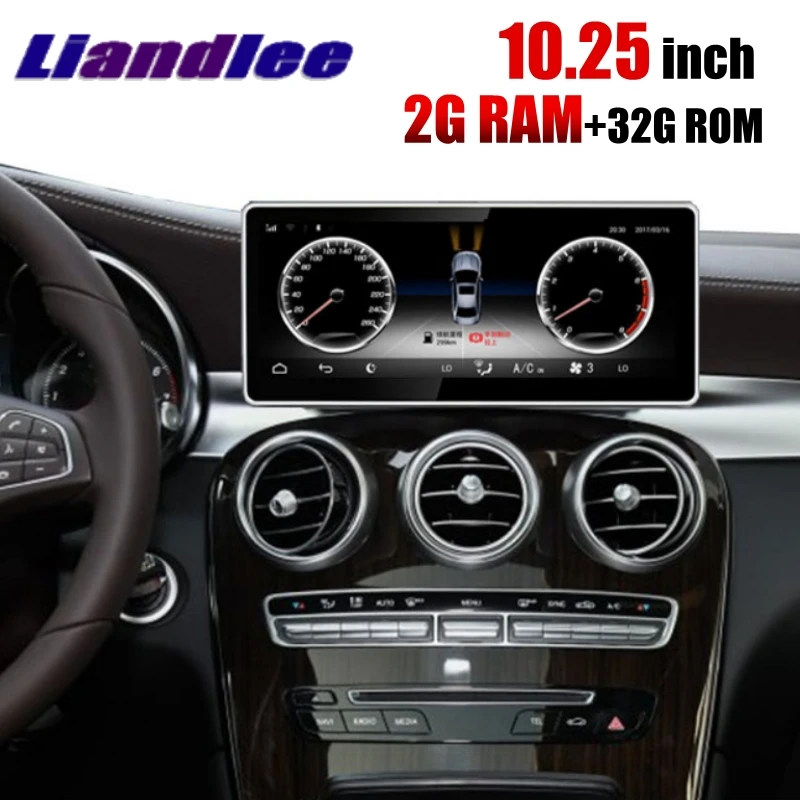 Excellent For Mercedes Benz MB GLC Class X253 C253 2015~2018 Liislee Navi Car Multimedia Player CarPlay Adapter Radio GPS Navigation 1