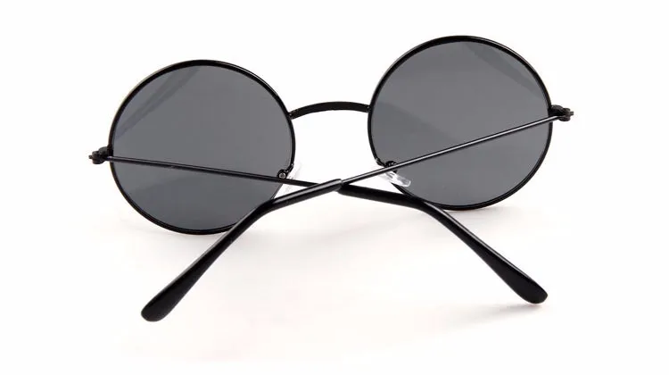 Калейдоскоп очки Для женщин Для мужчин солнцезащитные очки круглый металлический каркас Брендовая Дизайнерская обувь зеркальные Eyewears Ретро женские мужские солнцезащитные очки