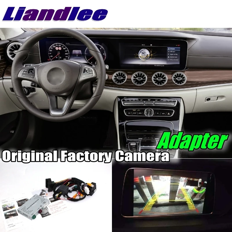 

Liandlee Car Reverse Rear Back Up Camera Interface Adapter Decoder Kits For Mercedes Benz E MB W213 2016~2019 NTG System Upgrade