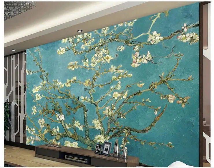 

3D wallpaper custom non-woven 2015 new Setting wall decoration famous paintings beauty mural home decoration
