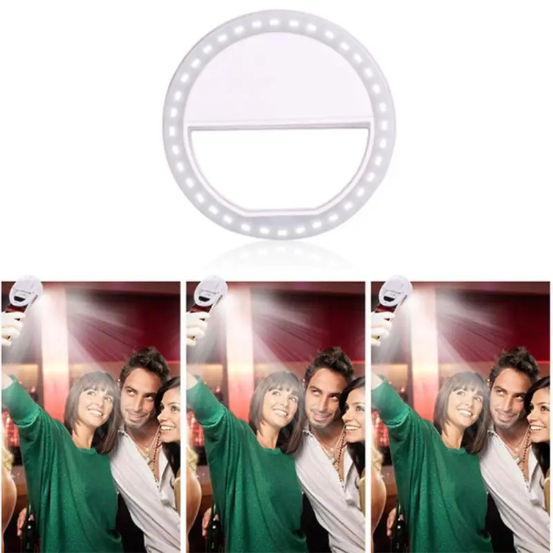

Charming Wise Useful Cellphone LED Flash Fill Light Two Types For U Making More Beautiful Phone Fill Light For iPhone Samsung