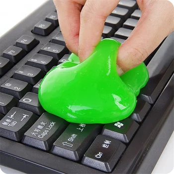 

1 PC. Keyboard Vacuum Cleaner Adhesive Car Panel Air Vent Outlet Dashboard Dust Magic Themed Items Reptile & Amphibian Tool Lapt