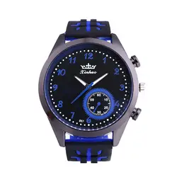 Мужские часы Мужские Силиконовые часы унисекс простые бизнес аналоговые из сплава винтажные кварцевые часы лучший бренд Мужские часы