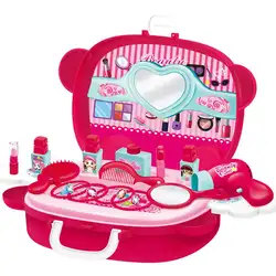 Новая Детская косметика принцесса игровой набор палеток с тени с зеркалом моющийся и нетоксичный Макияж Набор рождественские подарки