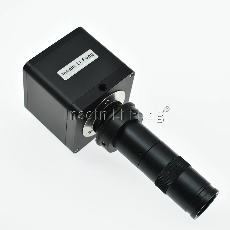 

1080P 2K 60fps WDR Electronic Industry Video HD Microscope HDMI Camera+8X-600X Adjustable Magnification Zoom C-mount Lens
