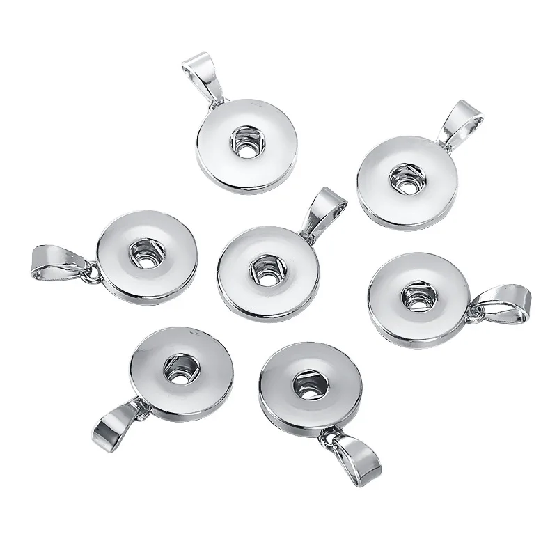 18mm para Fazer Novo Botão Snap Jóias Acessórios Faça Você Mesmo Pulseira Colar 100 Pçs 18mm