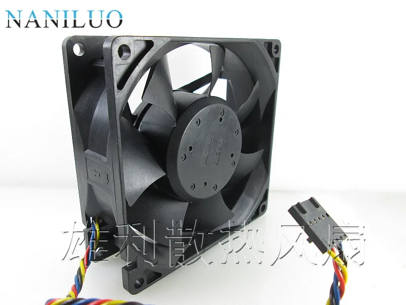 Naniluo 3612KL-04W-B66, F05 DC 12 V 0.68A 5-контактный разъем 100 мм 90X90X32 мм Сервер площади вентилятора