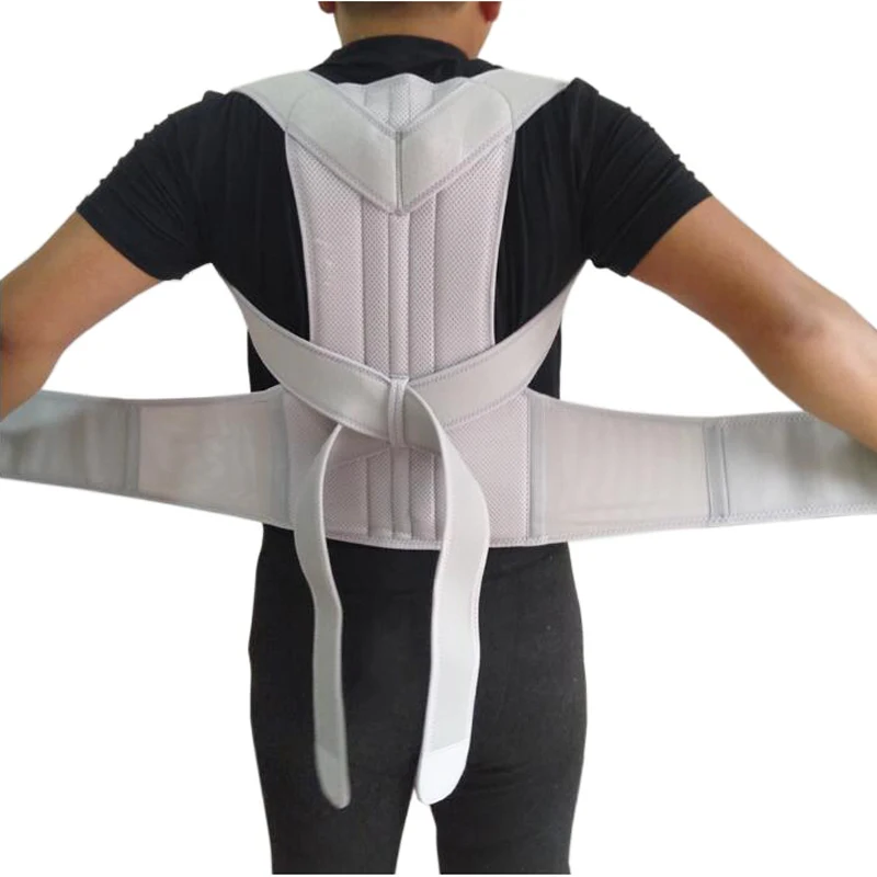  Male Female Adjustable Posture Corrector Corset Back Brace Back Belt Lumbar Support Straight Correc