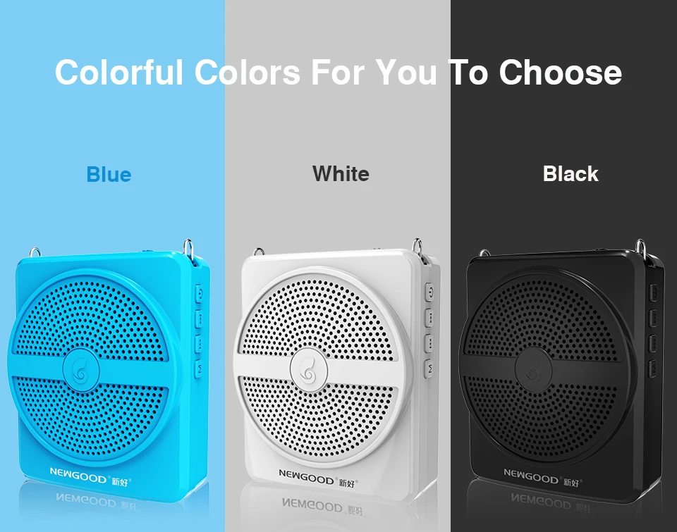 Wired Mini Audio Speaker Portable Voice Amplifier Natural Sound Microphone Loudspeaker TF card MP3 for Teacher Tour Guide Speech (7)