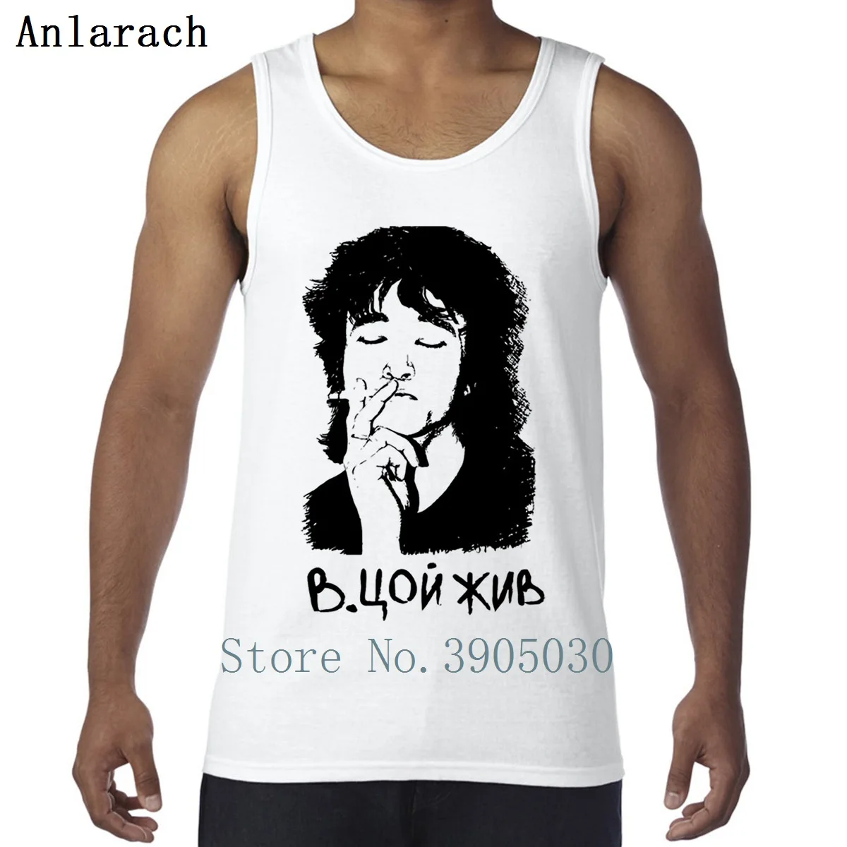 

Viktor Tsoi Vests Funny Casual Cotton Simple Anti-Wrinkle 2018 Tank Top For Men Designs Original Trendy Singlets