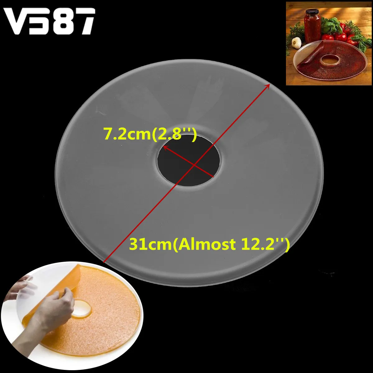 Plastic Presto Dehydro Electric Food Fruits Dehydrator For Nesco Fruit