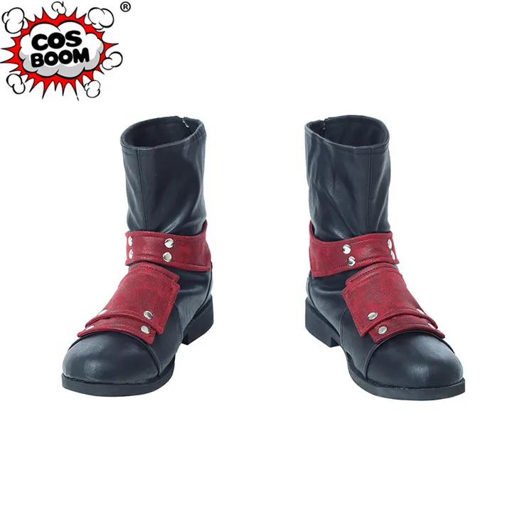 COSBOOM Deadpool 2 сапоги дедпула взрослых мужчин Хэллоуин Карнавал косплей сапоги - Цвет: boots only