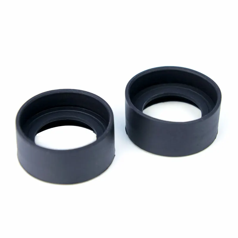 

2PCS Rubber Microscope Eye Guards Telescope Eye Cups with black color Free Shipping