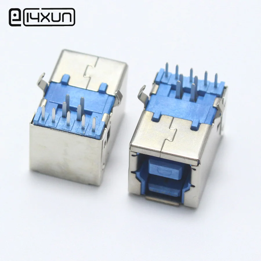 1 шт. USB 3 0 Тип B гнездовой разъем 90 градусов AF принтера терминала|terminal connector|terminal