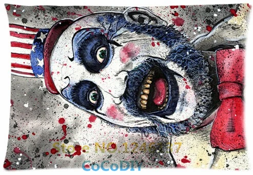 Bedding Set Discount Pillow Cover Rob Zombie Character Captain