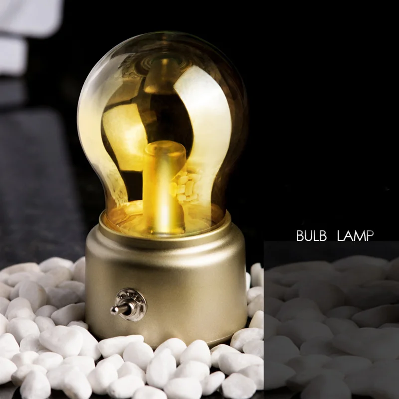 

Creative Retro Style Classic Light Bulb with Lamp Holder Dimming Switch for Home Shop Decoration