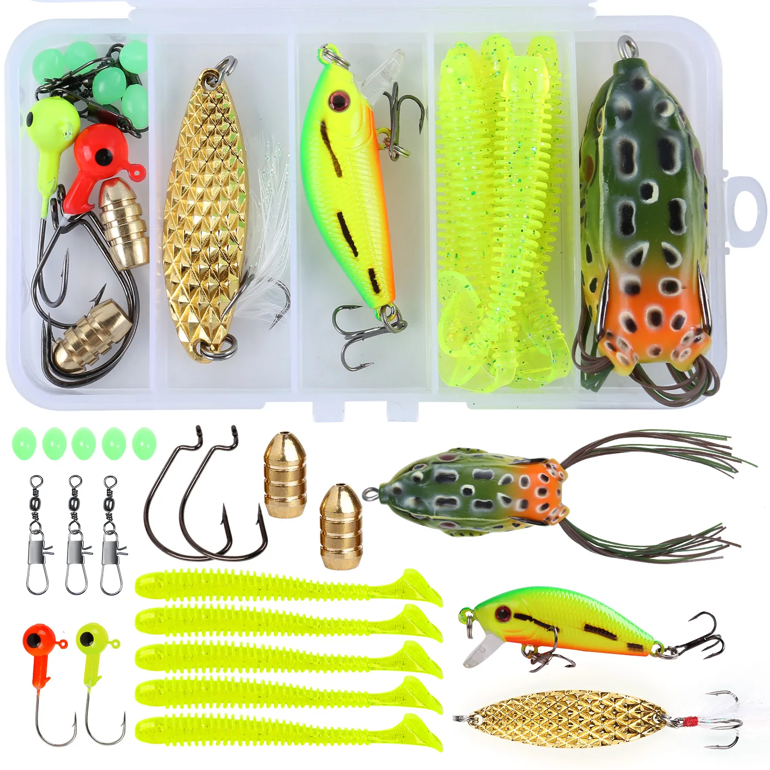 Carretel de Pesca de Arremesso Equipamento de Pesca Vara de Pesca com 11 + 1bb Sougayilang Cobra Combinação Água Salgada Ferramentas Kit Conjunto 1.8 m 2.1 14 pesca de arremesso combinação água salgada equipamento