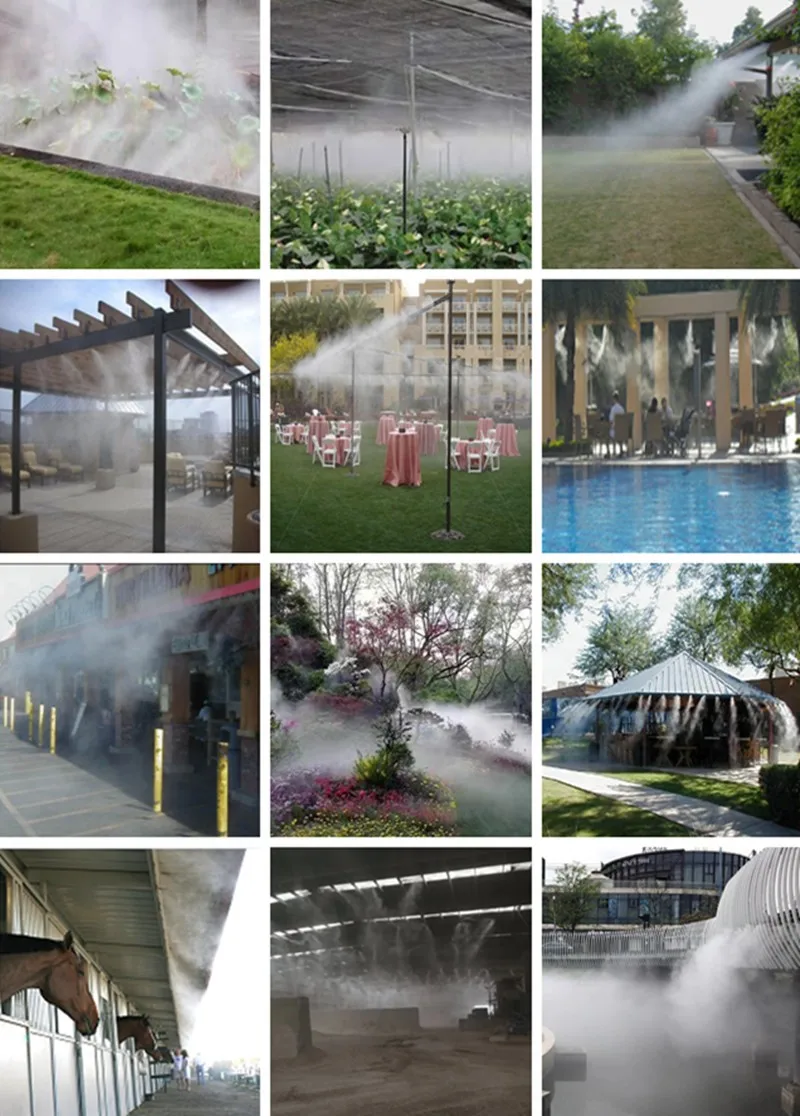 Misting effect