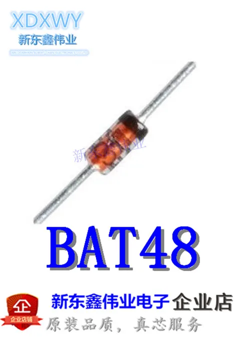 50 шт. BAT48 летучая мышь-48 DO-35 встроенный диод Шоттки