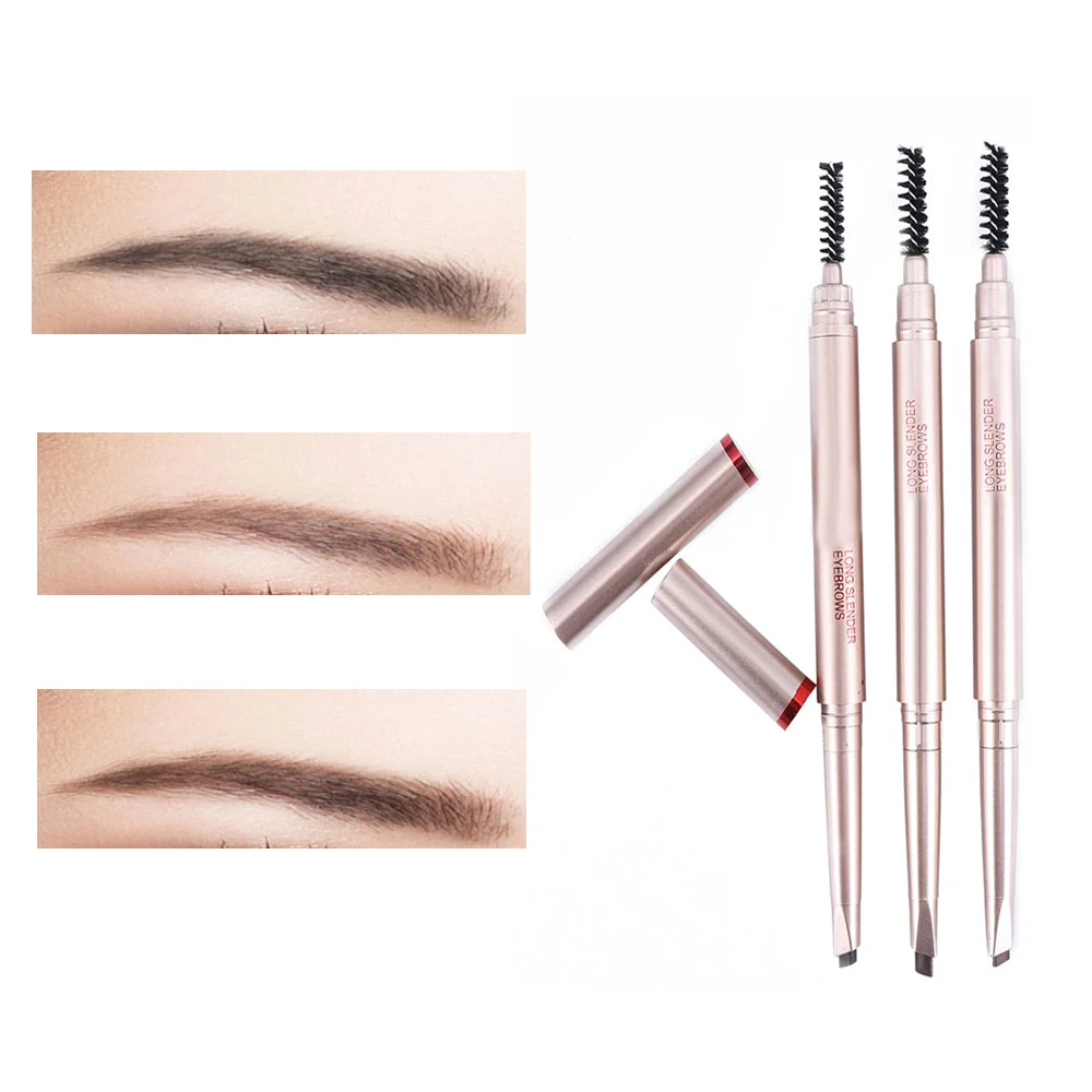 New Brand Eye Brow Tint Cosmetics Natural Long Lasting Waterproof Makeup Tint Paint No Blooming Rotatable Eye Brow Tatoo Pen