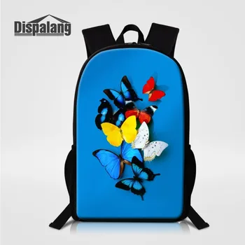 

Cute Butterfly Printing Kids Large School Backpack Student Book Bag School Bags for Children Women Back Pack Bag Mochila Escolar