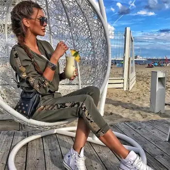 

TYJTJY 2019 New Ladies Tracksuits Tracksuit Women Set Autumn Two Piece Set Top And Pants 2 Piece Set Women Outfits Sportswear