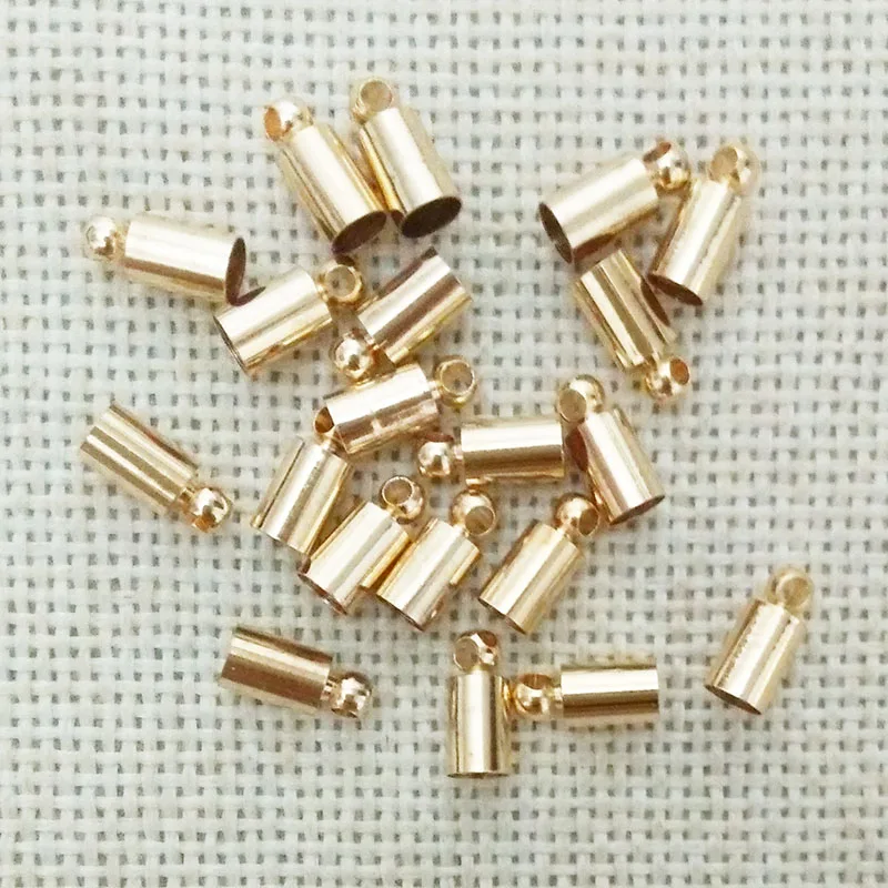 tassel caps charms earrings Leather cord necklace tassels crimps ends