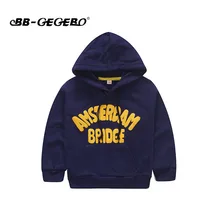 

Hot Sale Fashion Kids Children Sweatshirt Long Sleeve Letter Print Pullover Hoodies Cotton Girls Boys Tops Sport Clothes