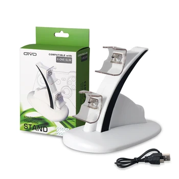 

Dual USB LED Controller Charger Docking Station Stand for XBOX ONE/XBOX ONE S