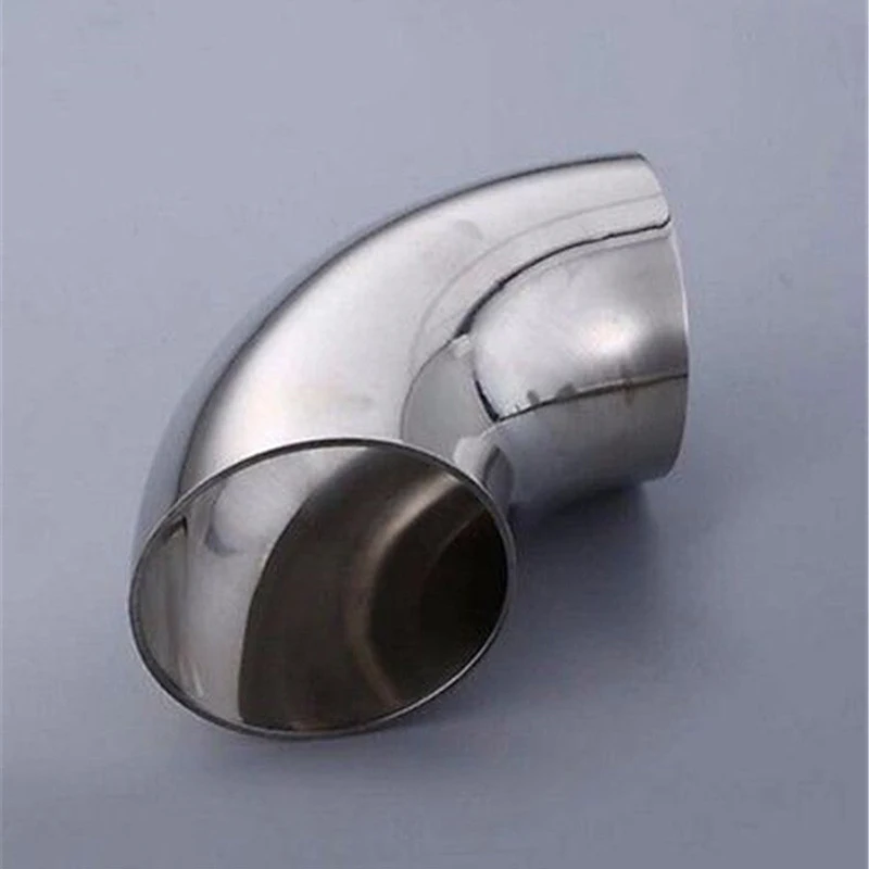 OD Stainless Steel Car Exhaust Weld 90 Bend Elbow Pipe Fitting 3'' /76mm