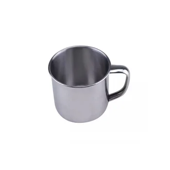 

50pcs 250Ml Stainless Steel Coffee Tea Cup Camping Travel Beer Milk Espresso Insulated Shatterproof Children Cup wen6879
