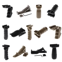 

Tactical Vertical Grip Front Grip Forward Foregrip for Picatinny Front Rail - Black/ Tan #2