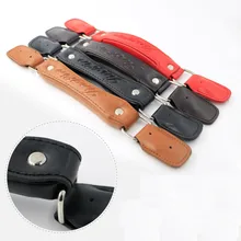 Luggage Replacement PU Leather Handle Fix Holders Suitcase Box Repair Accessories Pull Carry Strap