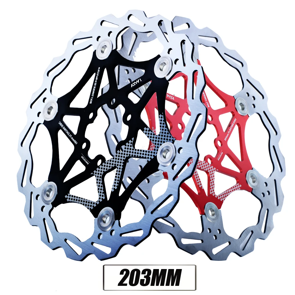 Vxm Велосипеды Дисковый Тормоз MTB DH тормоза поплавок плавающей диски 160 мм/180 мм/203 мм hydreaulic тормозных колодок поплавок роторов Запчасти для велосипеда