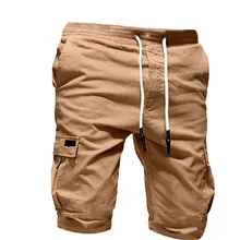 Модные летние Для мужчин спортивные чистый цветная повязка Повседневное свободные спортивные штаны Drawstring повязки шорты a0328