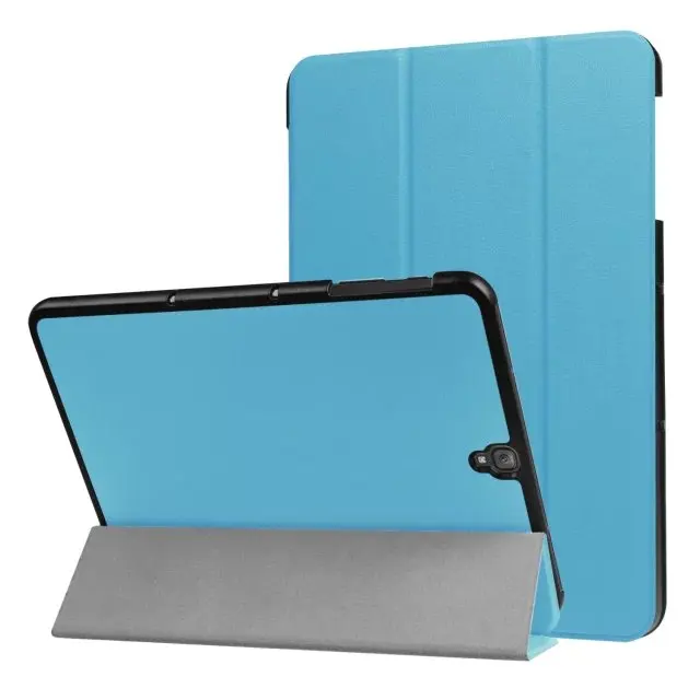 For Samsung Galaxy Tab S3 Case Ultra thin 3 Fold PU Leather
