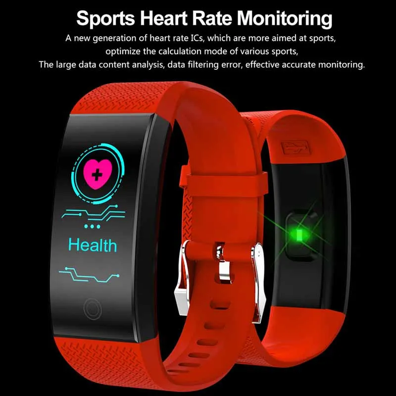 KGG-QW18-Smart-Bracelet-Fitness-Band-Heart-Rate-Monitor-Wristband-Activity-Tracker-IP68-Waterproof-Smart-Watch