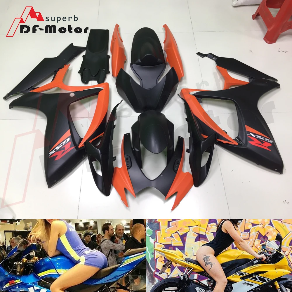 

Full Fairing Kit ABS Bodywork Fairing Kit for SUZUKI GSX-R 600 750 2006 2007 GSXR Pearl White 06 07 K6
