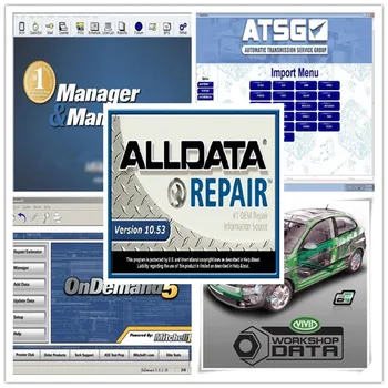 

hot and functional auto repair software for alldata and mitchell with ak500 software 8in1 hdd 1tb all data software