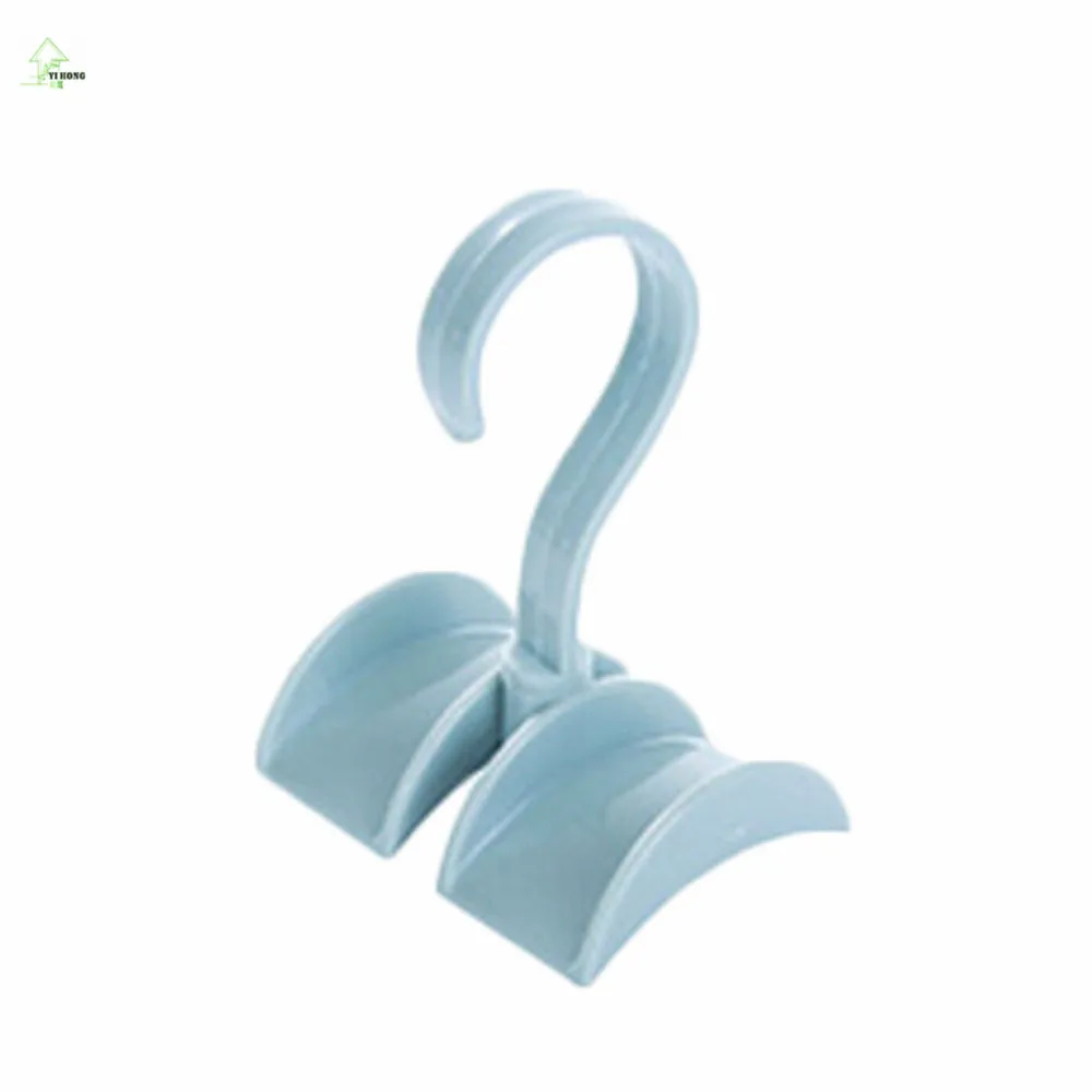 cheap YI HONG Rotating Tie Rack Scarves Hat Hanger Holds Hook Clothing Bag Belt Organizer Closet High Quality 2017 New