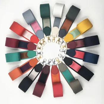 

Fabric Women Fashion Bag Strap High Quality Lady Shoulder Bag Belts Trendy Stylish Length Custom Made Bags Belts Q0234