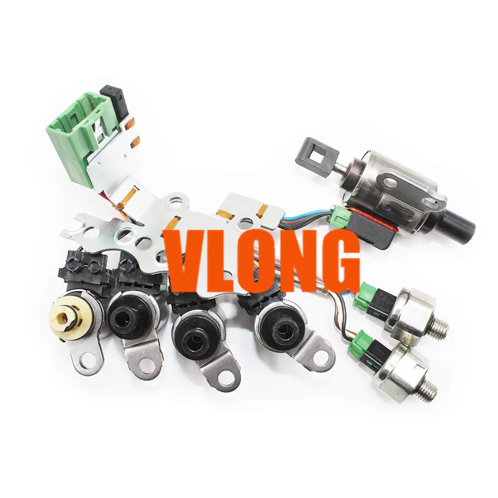 OEM CVT JF011E/RE0F10A/F1CJA комплект соленоида тела клапана w/2 датчика 2007+ для 4 cyl для джип Dodge Nissan Mitsubishi протестировано