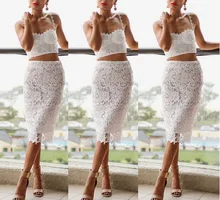 Neue Entwicklung Custom Fit Sexy Sheer 2 Stücke Cocktailkleid Lange Einbau Robe De Soiree Vestido Cocktel