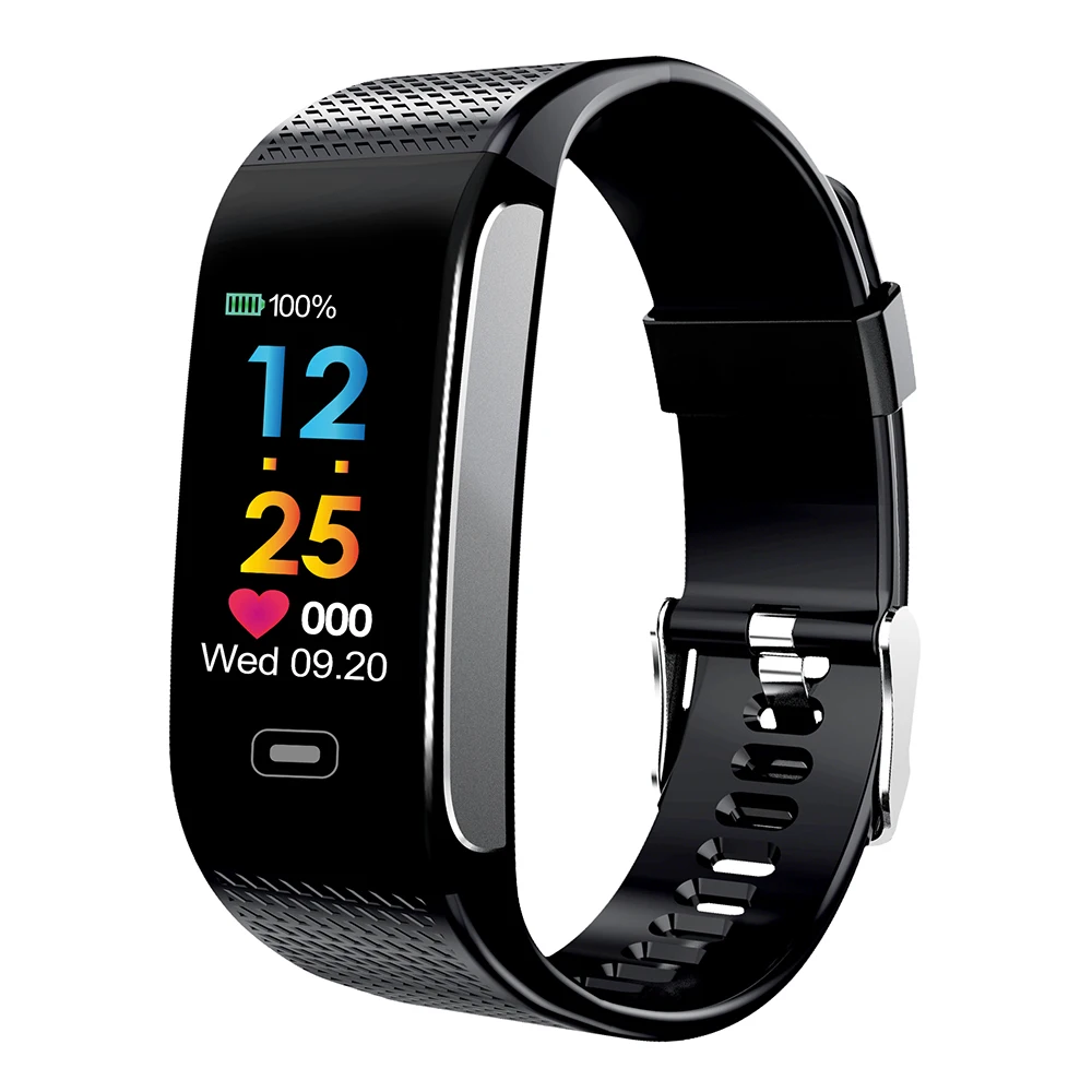 

CK18S Smartband Men Smart Bracelet Color Screen Wristwatch Women Blood Pressure Heart Rate Monitor Sport Watches Men Wristband